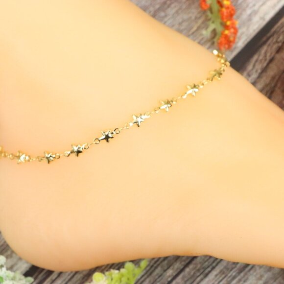 "Elegant Handmade Anklet – Delicate Jewelry for Women, MAR091595 - Picture 3 of 10